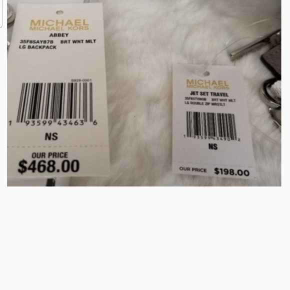 2 pcs Michael Kors Backpack + Wristlet wallet only - Picture 6 of 11